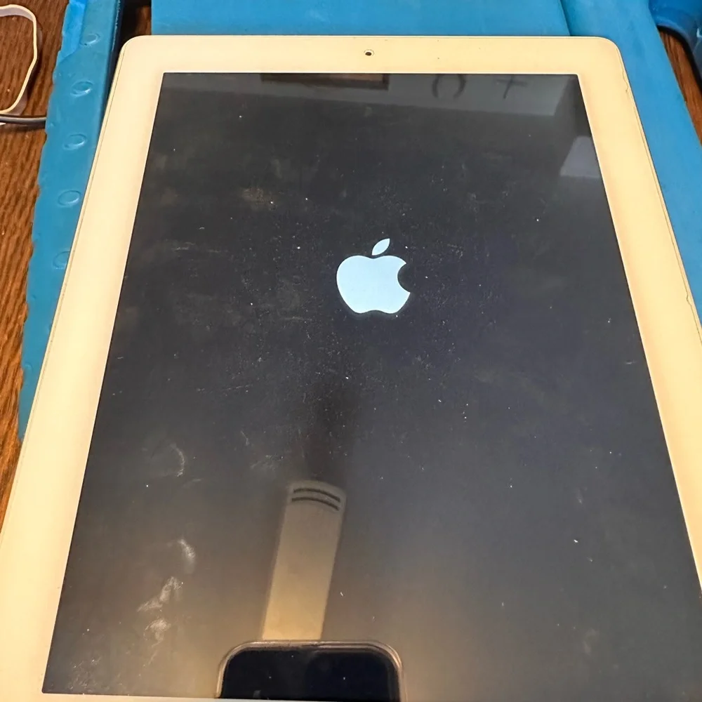 Apple Tablet in Cream and Black